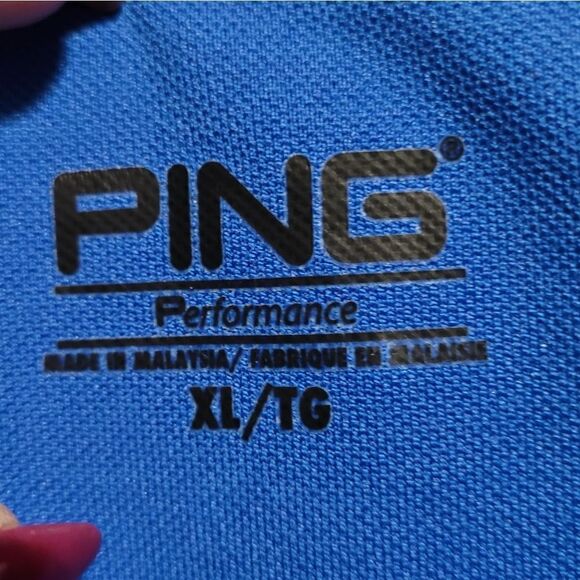 PING preformance shirt royal blue xl - Picture 6 of 6